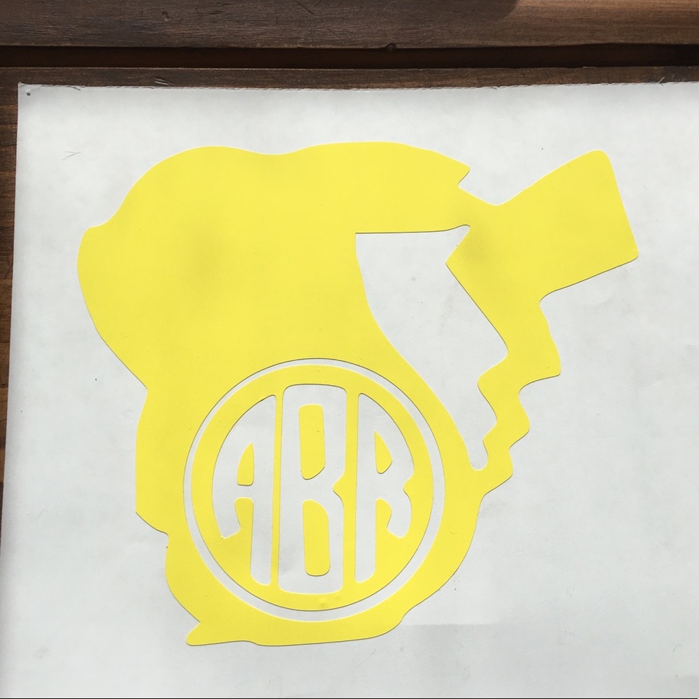 Pikachu monogram - Picture 2 of 2